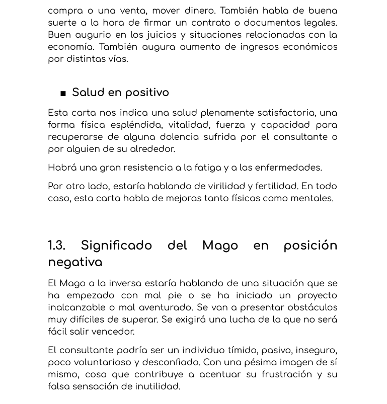 Índice libro tarot para principiantes de los Arcanos Mayores. Significa de el mago del tarot en negativo (posición invertida)