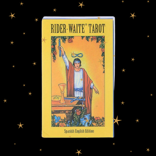 Cartas del tarot Rider Waite con instrucciones en español y inglés