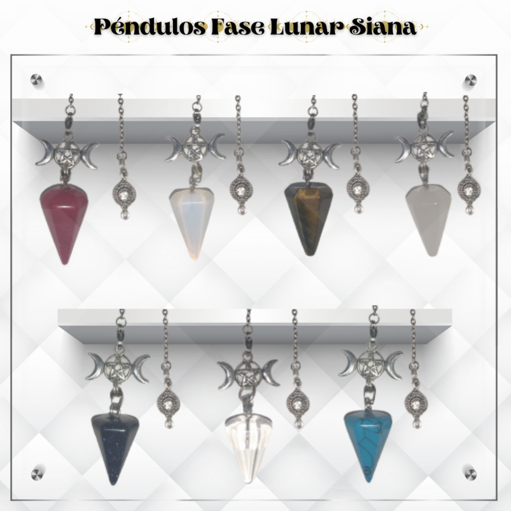 cómo usar péndulos radiestesia paso a paso. Tipos de péndulo y su función. Significado péndulos colores